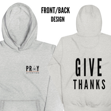 Load image into Gallery viewer, &#39;PRAY ATTENTION&quot; ™ HOODED SWEATSHIRT +colors
