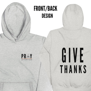'PRAY ATTENTION" ™ HOODED SWEATSHIRT +colors