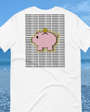 Load image into Gallery viewer, &quot;INFORMATION IS CURRENCY&quot; UNISEX SHORT SLEEVED TEE +colors (front/back design)
