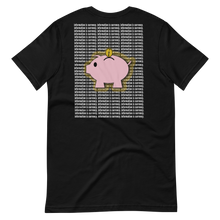 Load image into Gallery viewer, &quot;INFORMATION IS CURRENCY&quot; UNISEX SHORT SLEEVED TEE +colors (front/back design)
